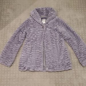 Patagonia Girls Soft Lavender Coat Size 12